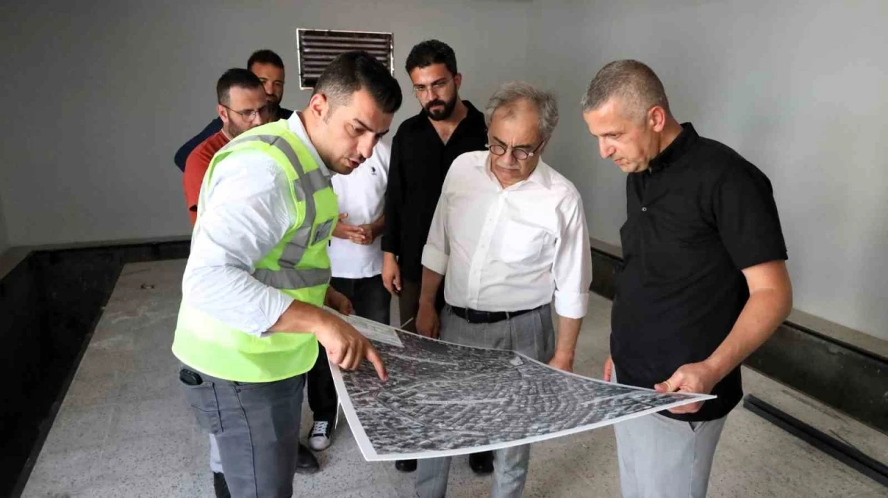 Hayri Bara&ccedil;lı projeleri yerinde inceledi
