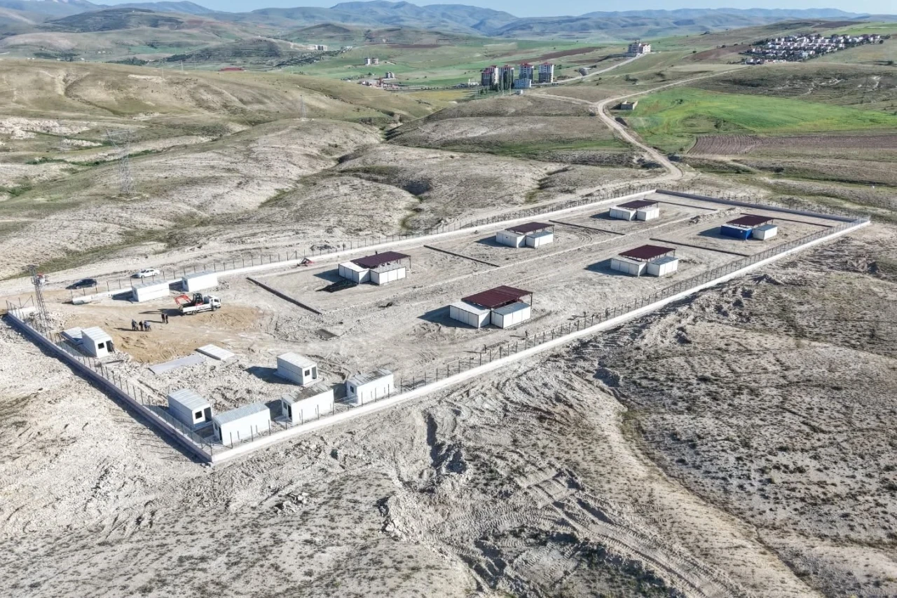 Hayvan Bakım Evi ve Doğal Yaşam Alanı inşaatında sona gelindi

