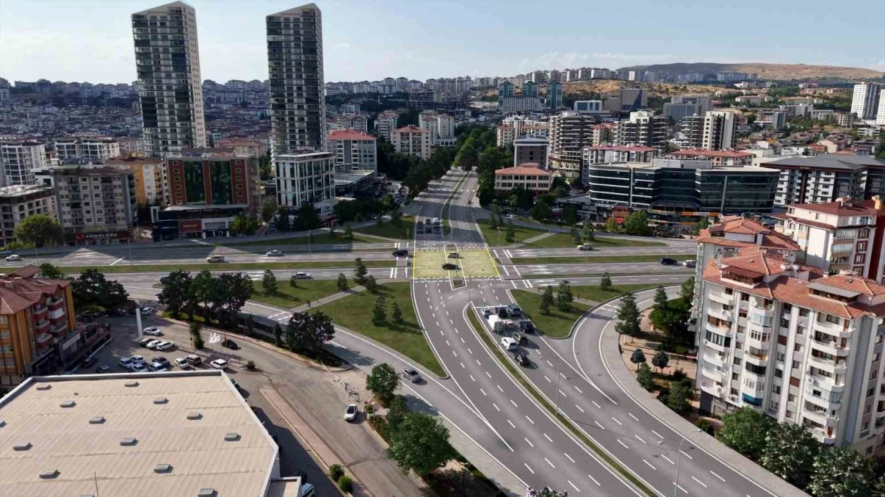Hazardağlı Kavşağı’nda çalışmalar ilerliyor
