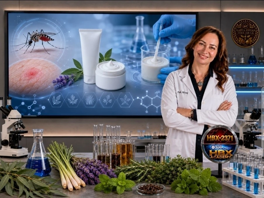 HBX Academy, aromatik bitkilerden sivrisineksavar krem formu geliştiriyor
