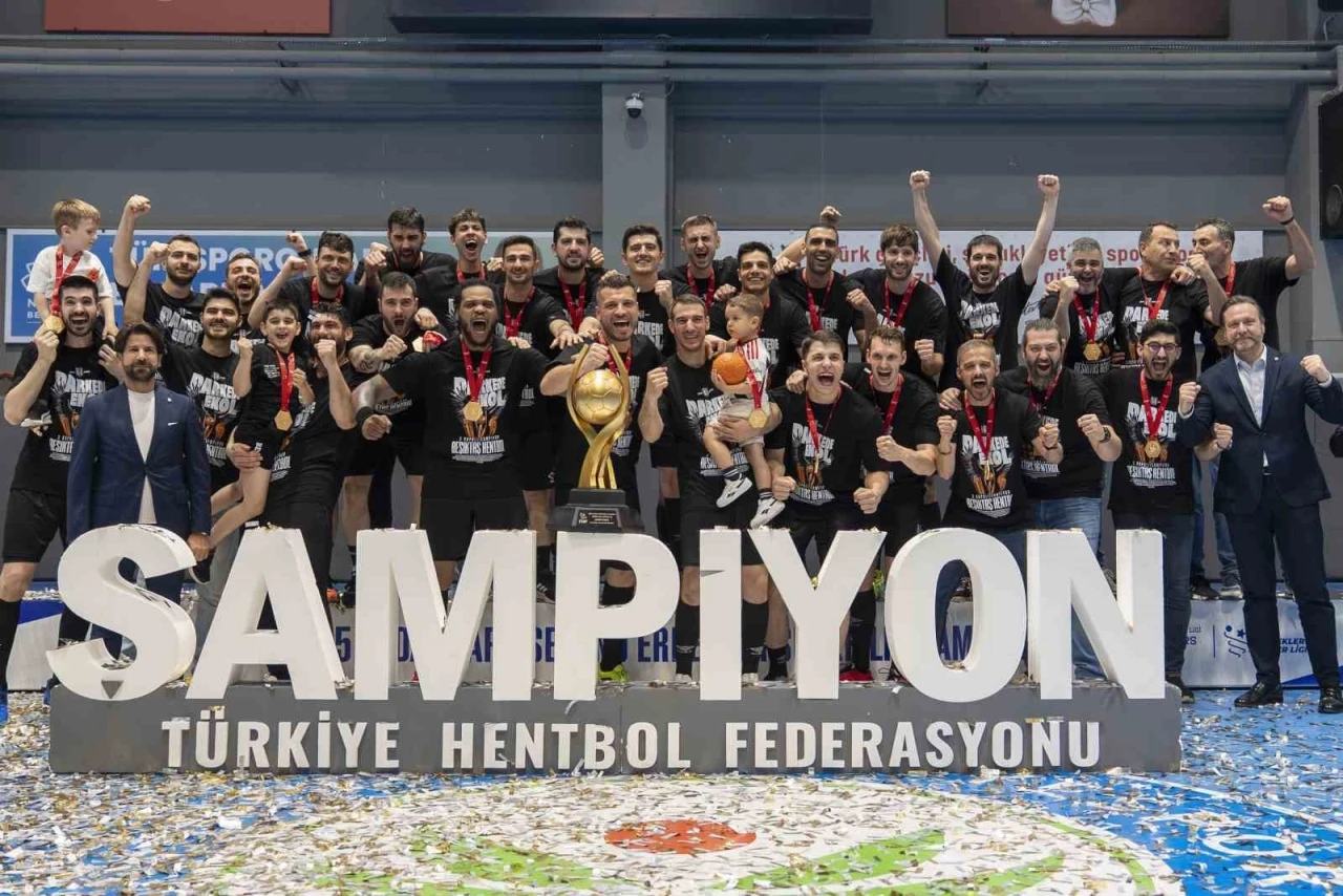 Hentbol Erkekler Süper Ligi şampiyonu Beşiktaş
