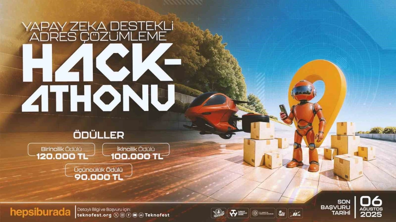 Hepsiburada’nın TEKNOFEST "Yapay Zeka Destekli Adres Çözümleme Hackathonu" için başvurular başladı