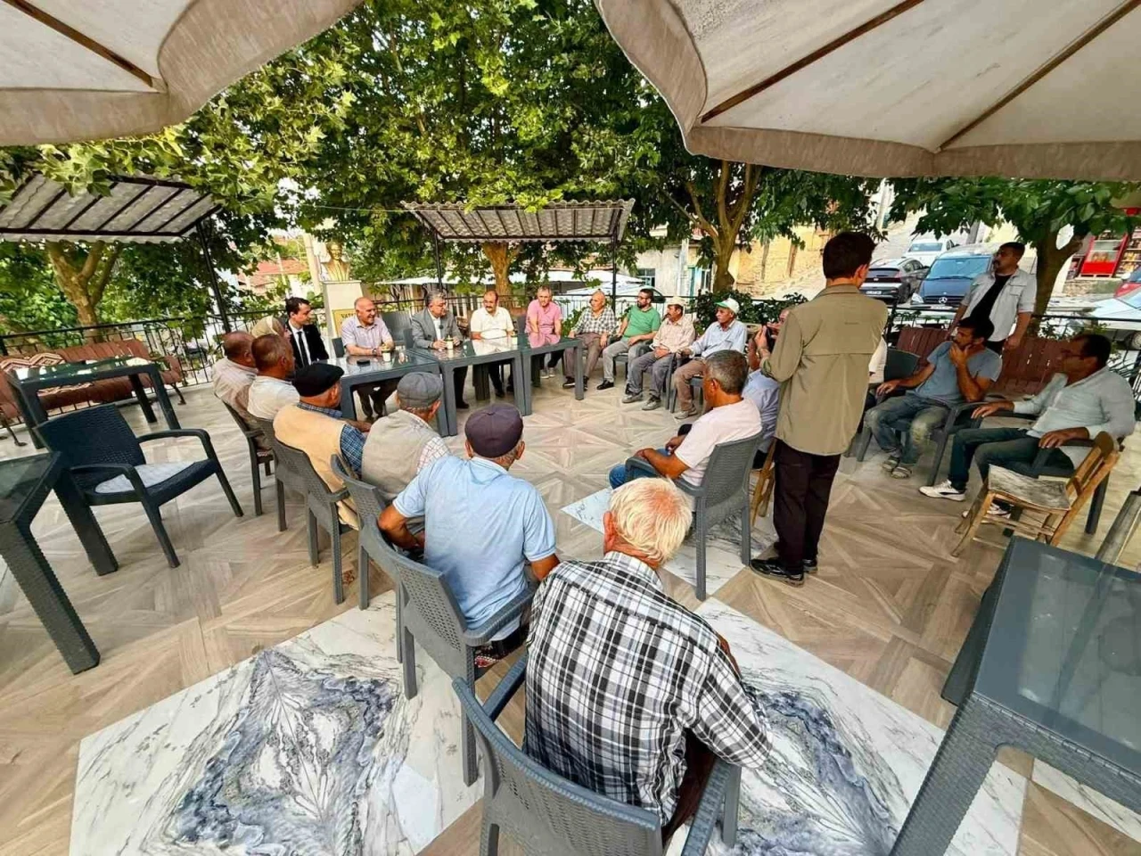 Hisarcık Hasanlar K&ouml;y&uuml;&rsquo;nde "Bilim İletişimi" s&ouml;yleşisi d&uuml;zenlendi

