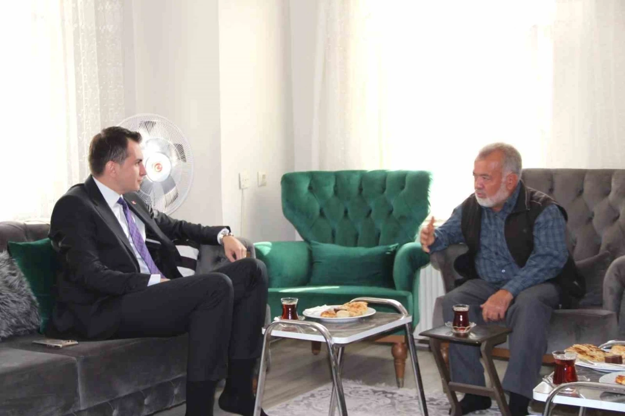 Hisarcık Kaymakamı Atam, "Devlet her zaman şehit aileleri ve gazilerin yanındadır"
