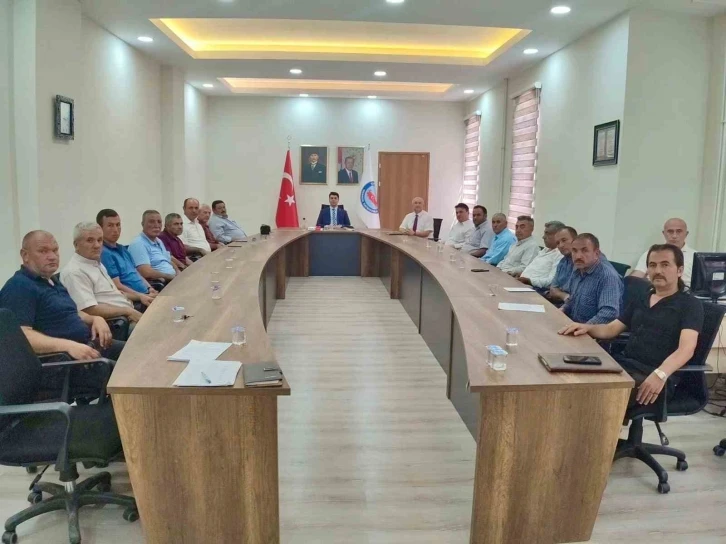 Hisarcık’ta kapalı köy okullarının arsa ve genel durumları masaya yatırıldı