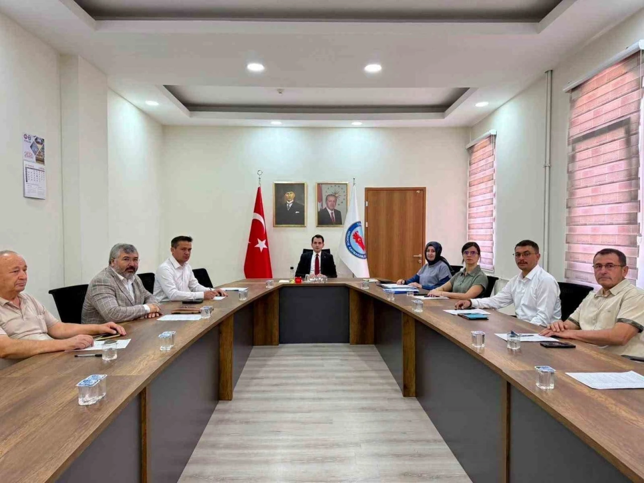 Hisarcık&rsquo;ta Sosyal Yardımlaşma Vakfı toplantısı yapıldı
