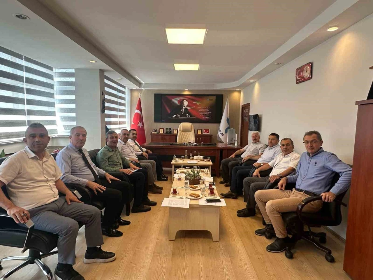 Hükümlü ve yükümlülerin istihdamına yönelik işbirliği protokolünün toplantısını gerçekleştirdiler
