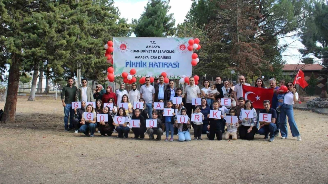 İcra dairesi ailesi piknikte buluştu
