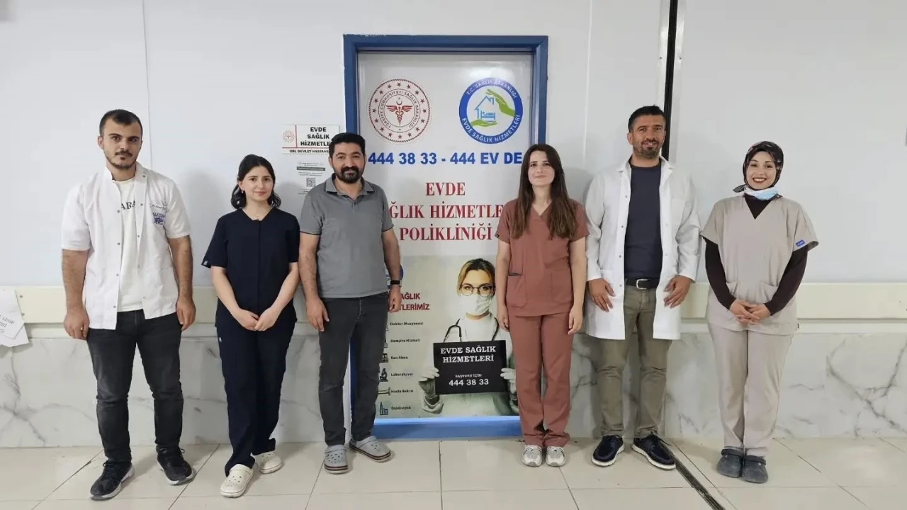 İdil&rsquo;de yatağa bağımlı hastalara evde diş ve eczacılık hizmeti
