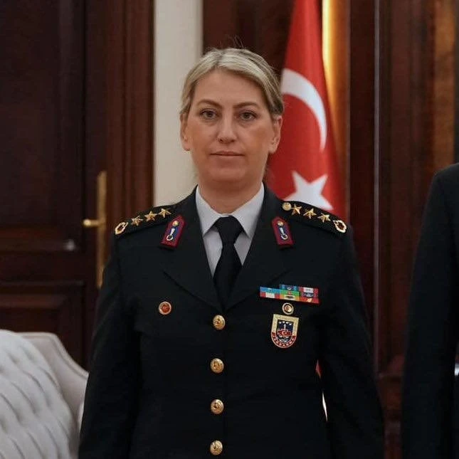 İl Jandarma Komutanı Gülden Mat Şakir, tuğgeneralliğe terfi etti
