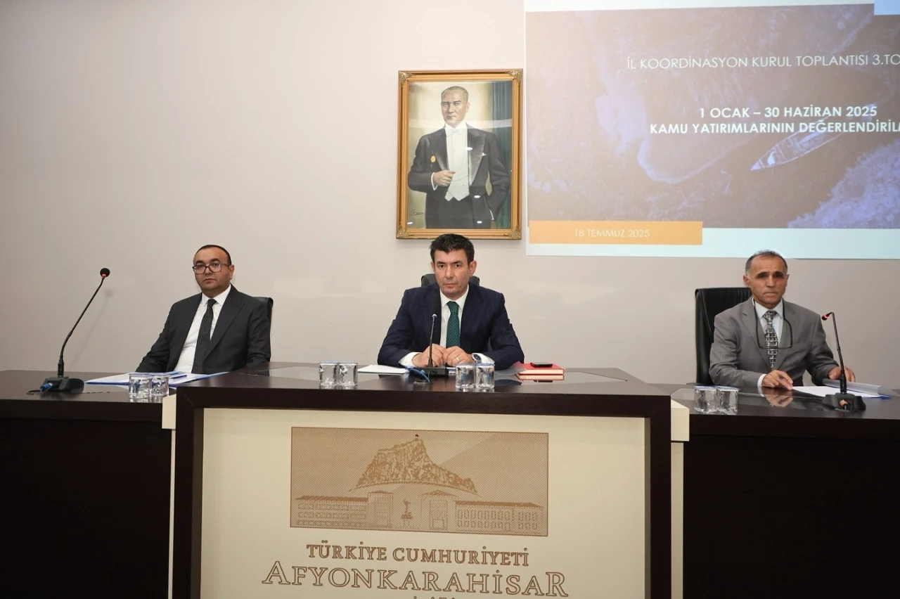 İl koordinasyon kurulu toplandı
