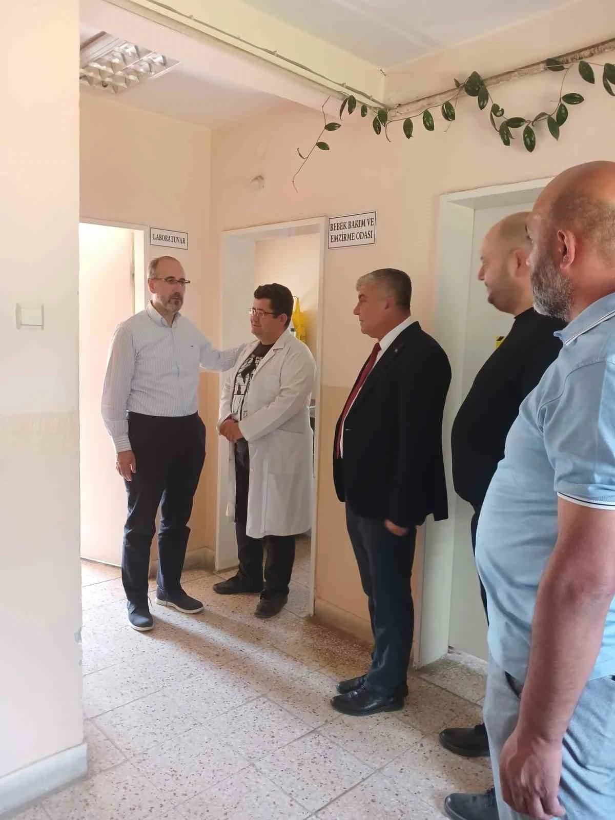 İl Sağlık Müdürü Öztürk, Çayırbağ’ı ziyaret etti
