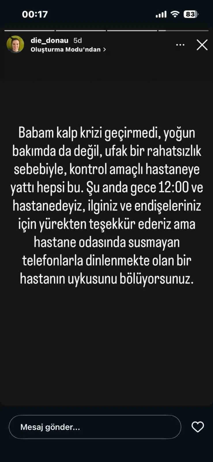 İlber Ortaylı’nın kızı kalp krizi iddialarını yalanladı
