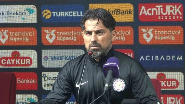 İlhan Palut: "Kaybetmeyi hak etmediğimiz bir oyunla yine mağlup olduk"