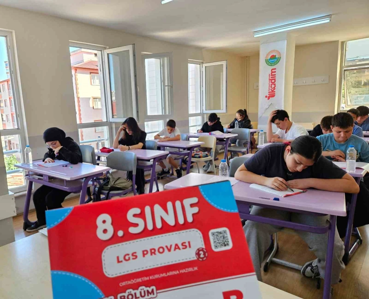 İLKEM&rsquo;de LGS &ouml;ncesi sınav provası
