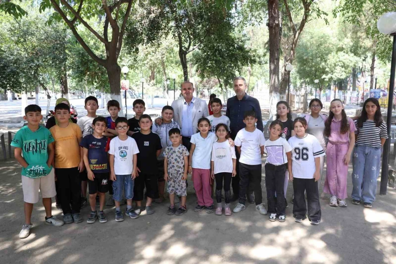 İncirliova&rsquo;da Kur&rsquo;an kursu &ouml;ğrencileri K&uuml;lt&uuml;r Park&rsquo;ta ağırlandı
