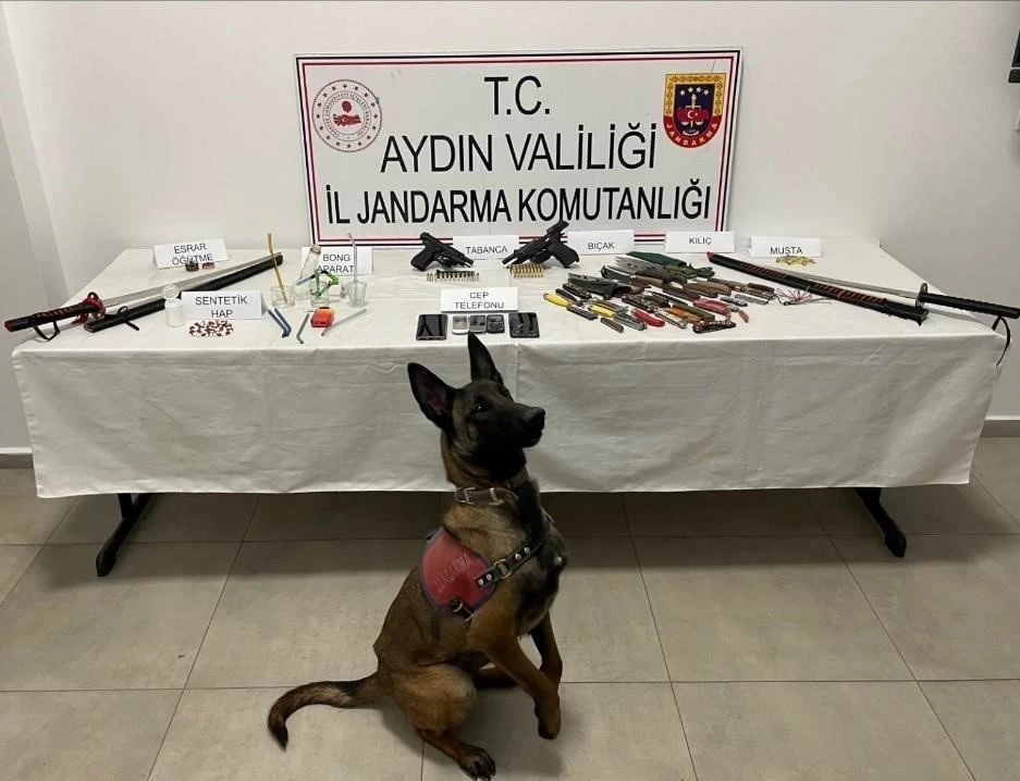 İncirliova&rsquo;da uyuşturucu operasyonu
