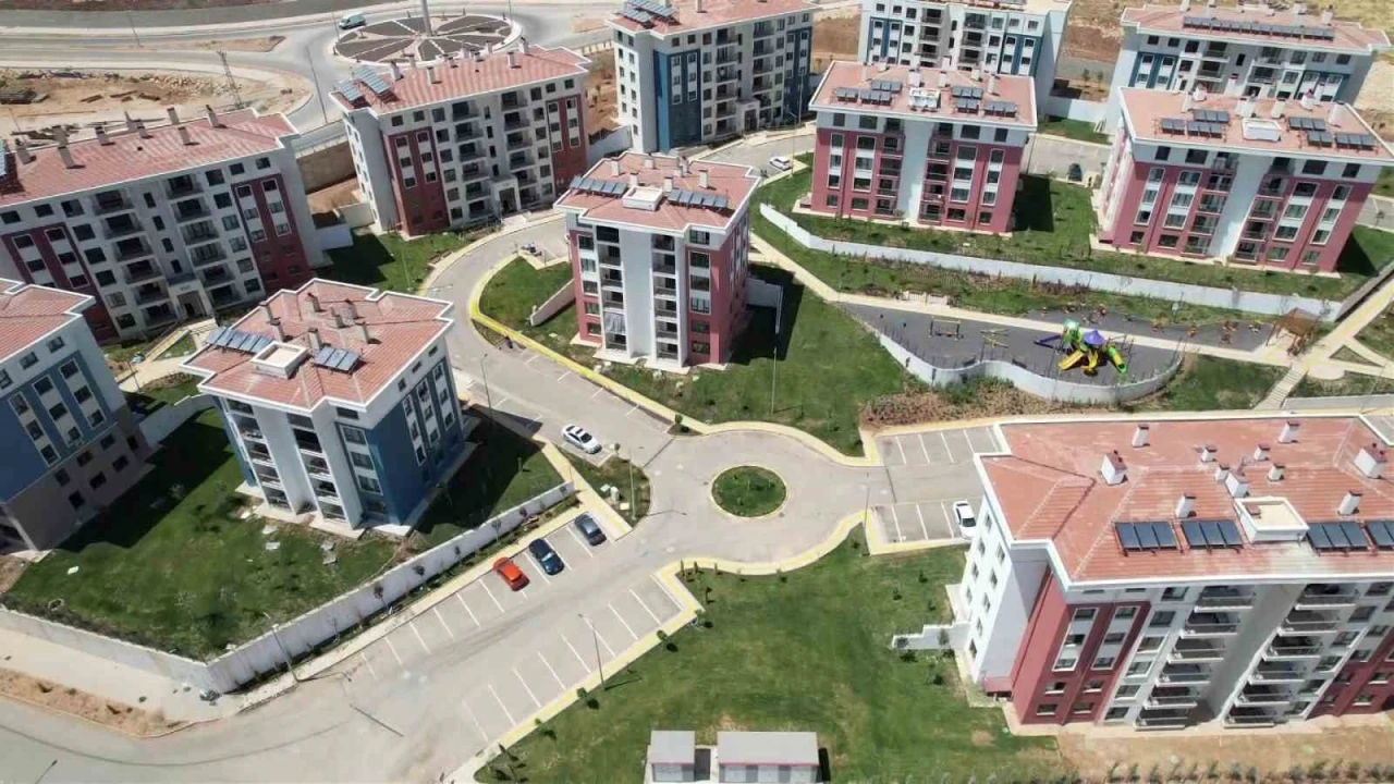 İndere konutlarında sona geliniyor
