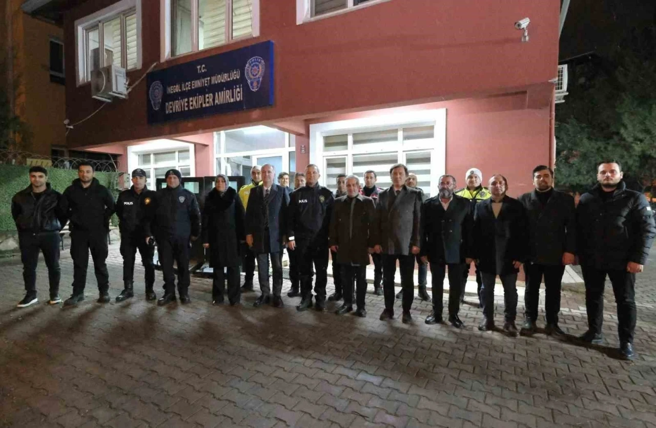 İneg&ouml;l protokol&uuml;nden yeni yıl ziyaretleri
