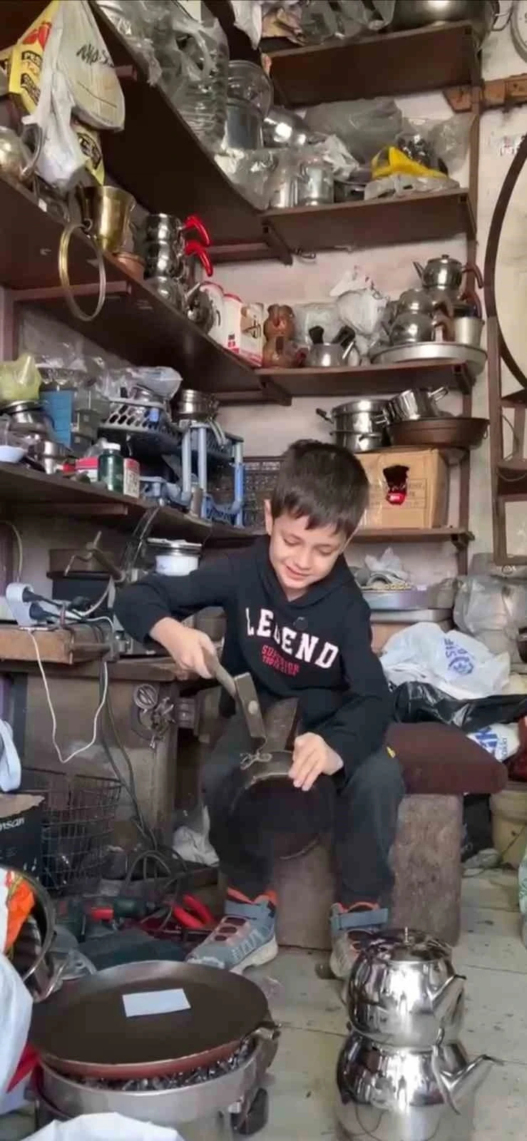İnegöl’ün minik kahramanları bir günlüğüne mesaiye çıktı
