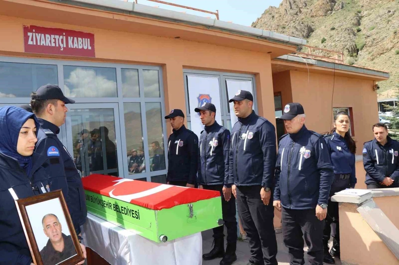 İnfaz ve koruma memuruna hüzünlü veda
