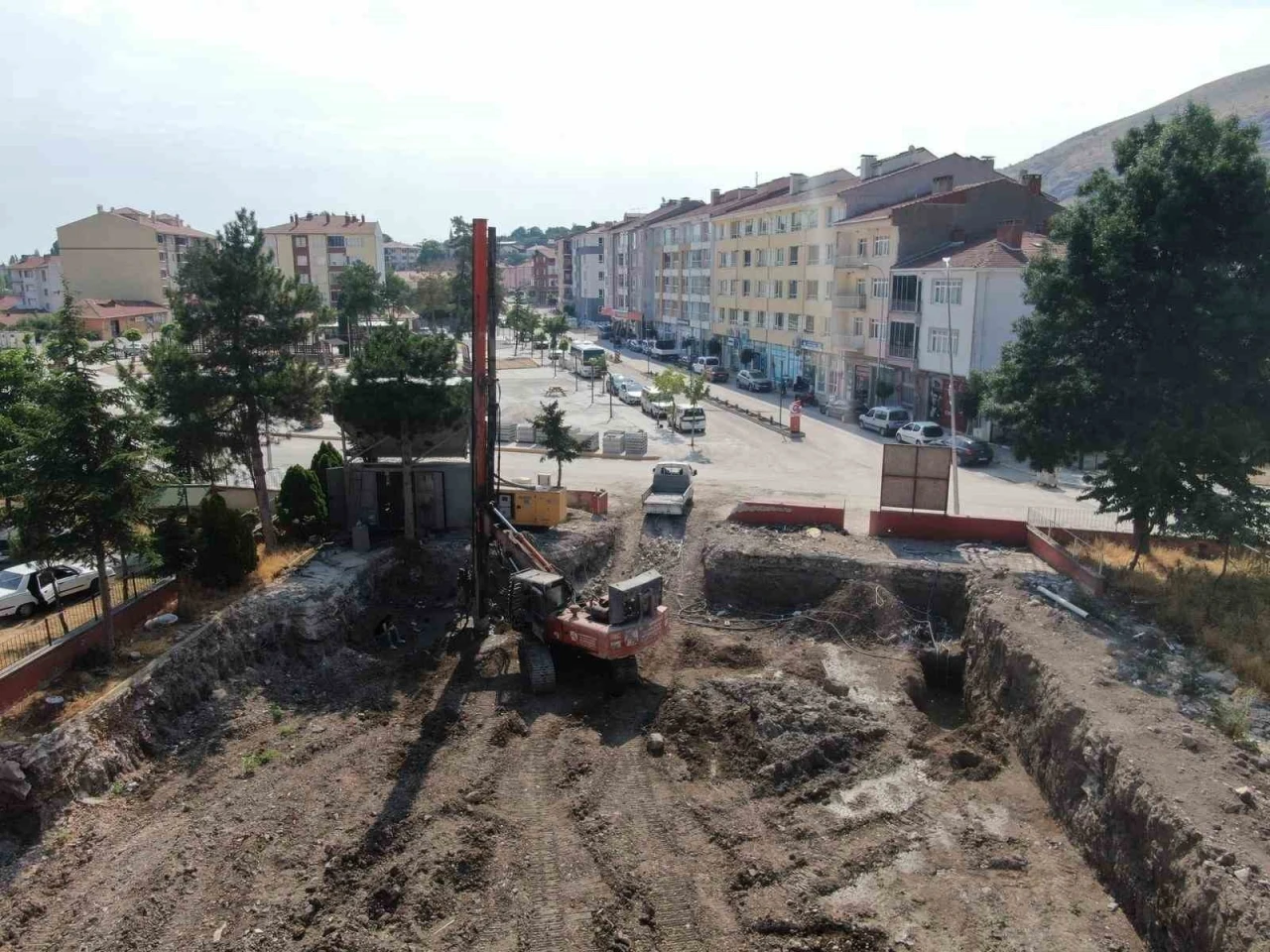 İnönü’de Hükümet Konağı çalışmaları hızla sürüyor
