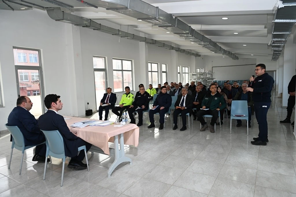 İnönü’de kış mevsimi öncesi tedbirler görüşüldü
