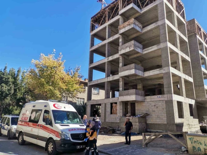 İnşaatta ş&uuml;pheli &ouml;l&uuml;m
