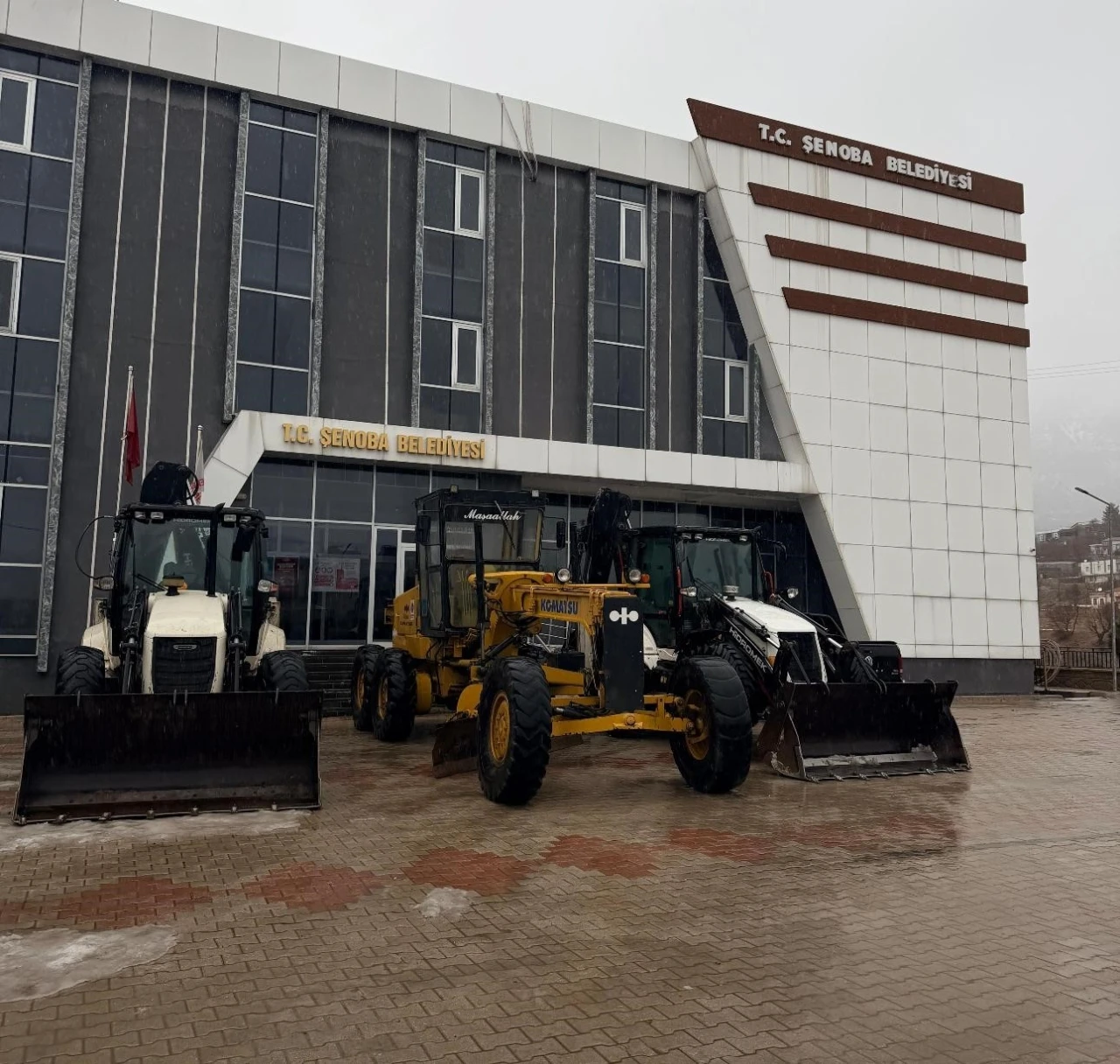 İpek yolunda belediye ekipleri g&ouml;rev başında
