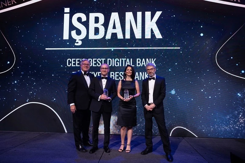 İş Bankası’na ‘Orta ve Doğu Avrupa’nın En İyi Dijital Bankası’ ödülü
