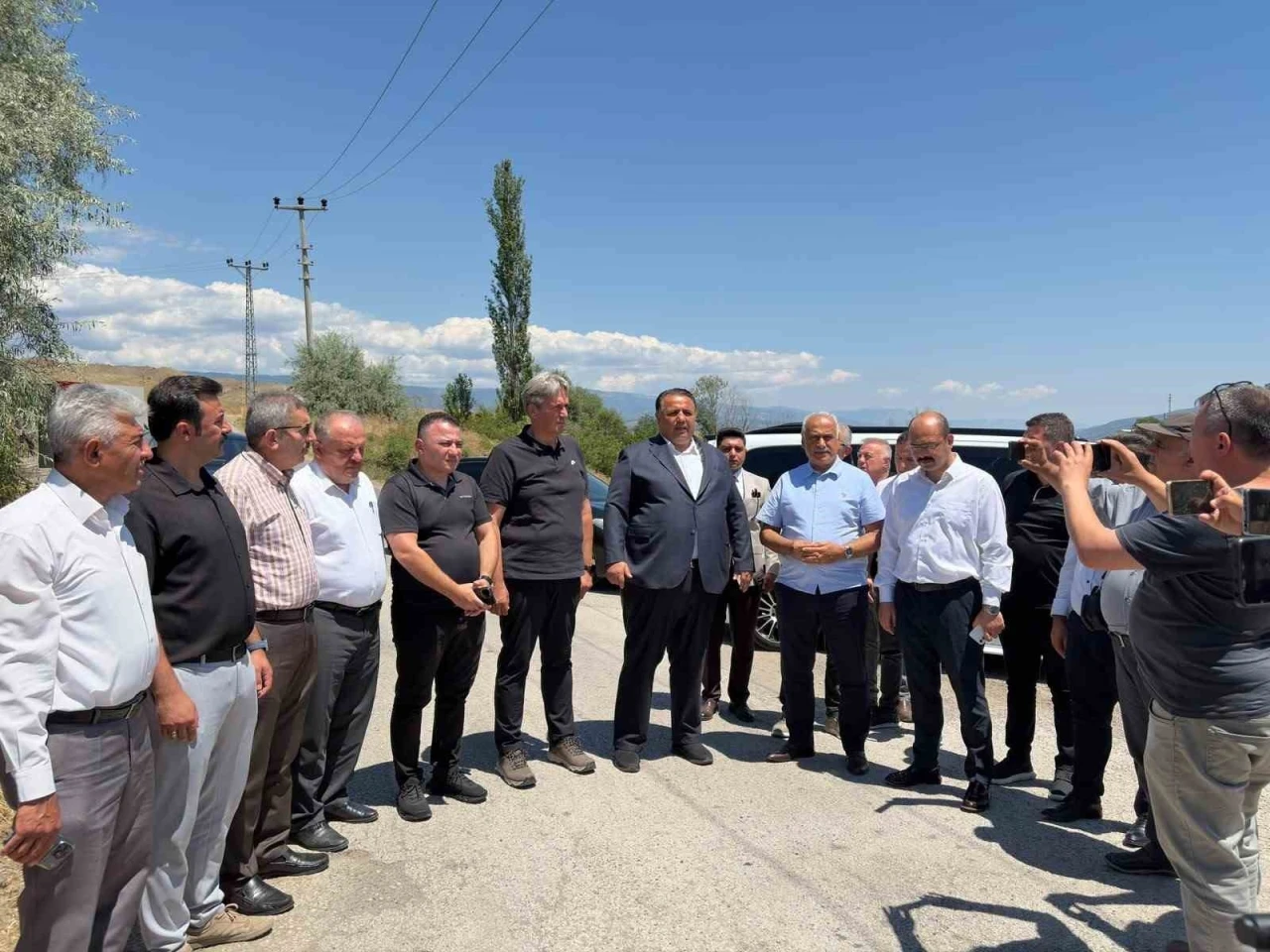 İskilip-Tosya yolu projesi i&ccedil;in &ccedil;alışmalar devam ediyor

