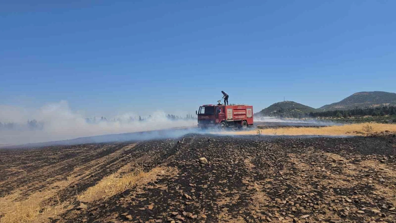 İslahiye’de 150 dönüm arazi kül oldu
