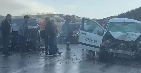 İspir’de trafik kazası: 4 yaralı
