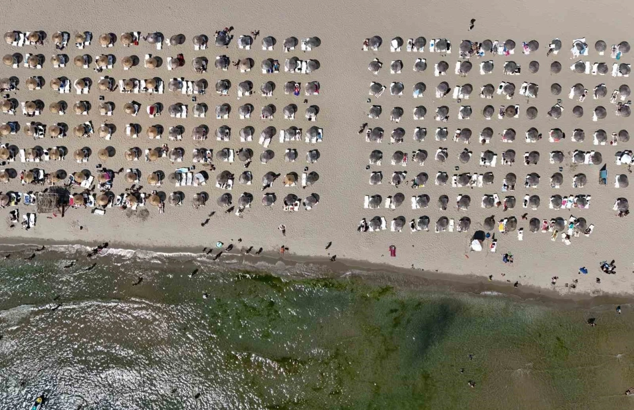 İstanbul’da plajları doldu taştı
