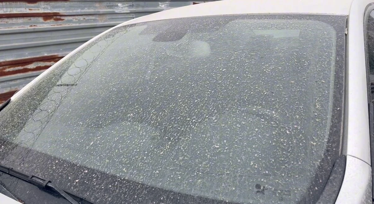 İstanbul’da sağanak yağışla beraber çamur yağdı
