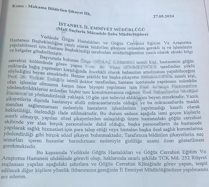 İstanbul İl Sağlık Müdürlüğü’nden ‘haksız kazanç’ operasyonu açıklaması: &quot;Özel hastanede işlem yapan doktora suçüstü&quot;
