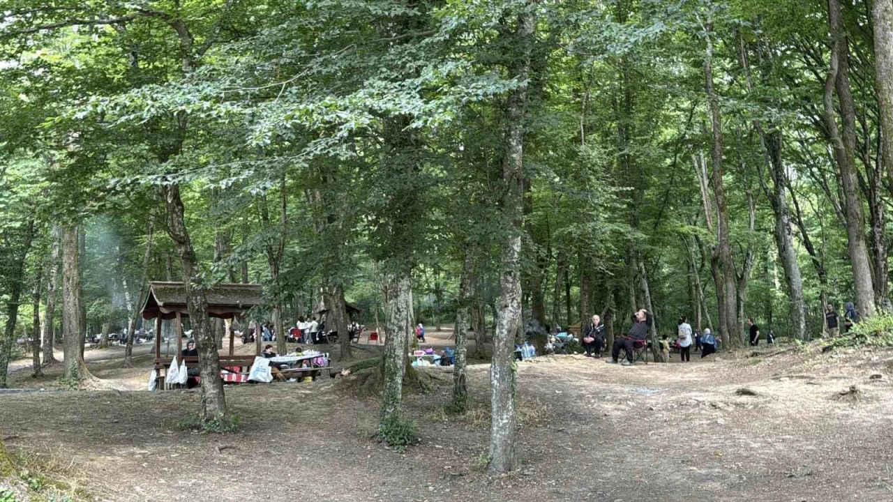 İstanbullular Kurban Bayramı’nın 2’nci gününde Belgrad Ormanı’na akın etti
