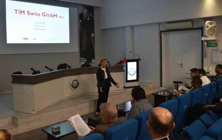 İsvi&ccedil;re&rsquo;deki yatırım imkanları Denizli OSB&rsquo;de masaya yatırıldı
