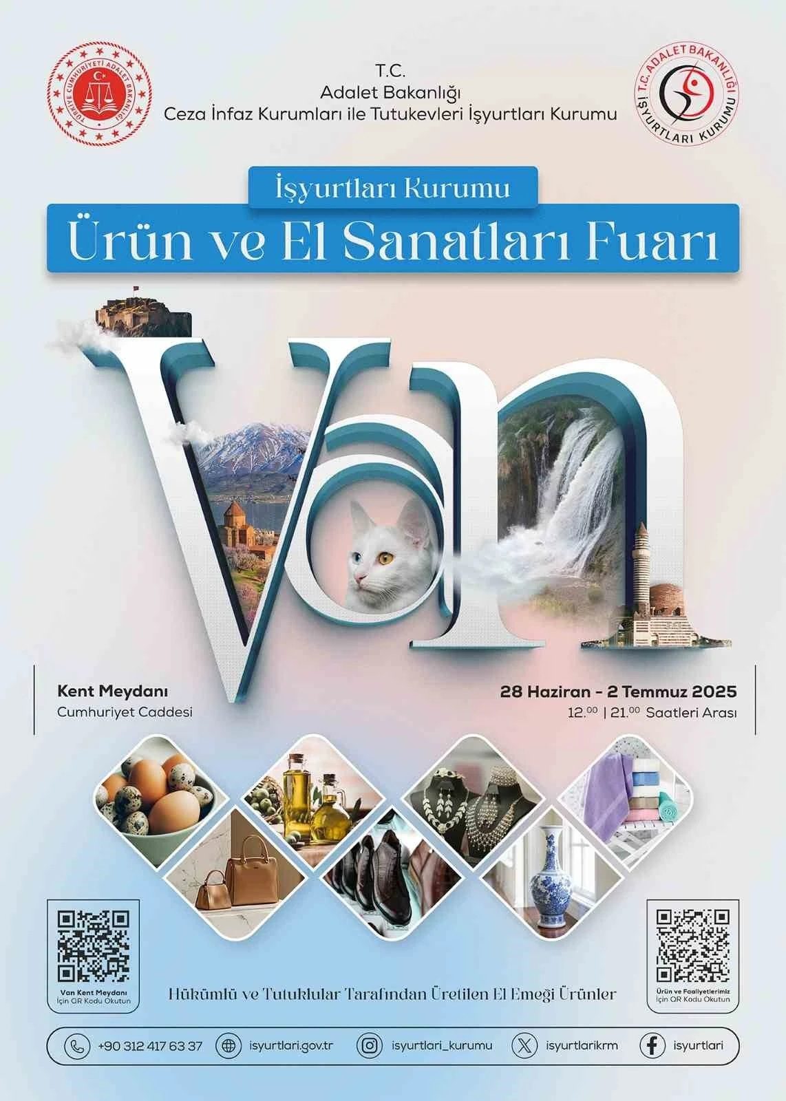 İşyurtları Ürün ve El Sanatları Fuarı Van’a geliyor

