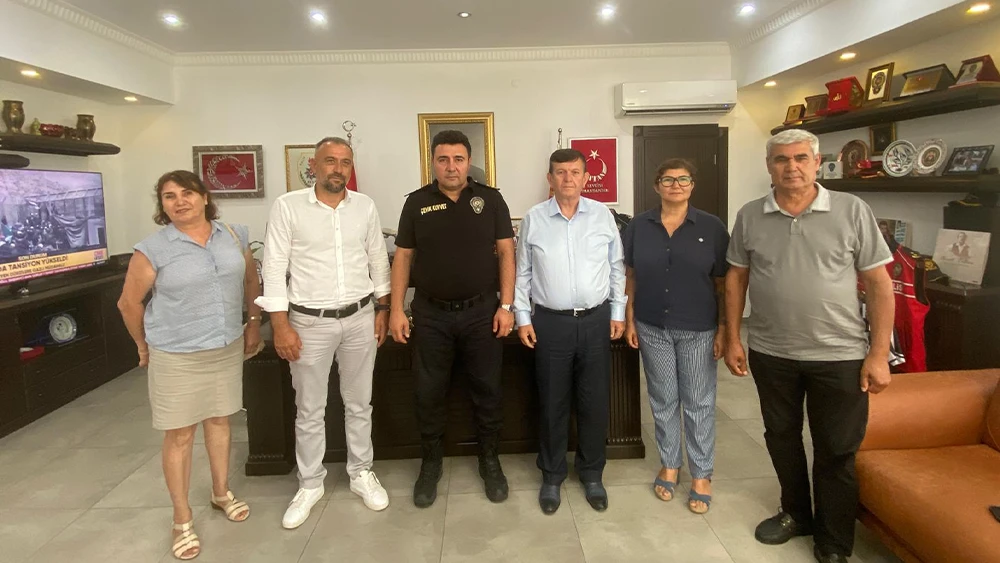 İYİ Parti'den Emniyet Müdürü Seyhan'a Ziyaret