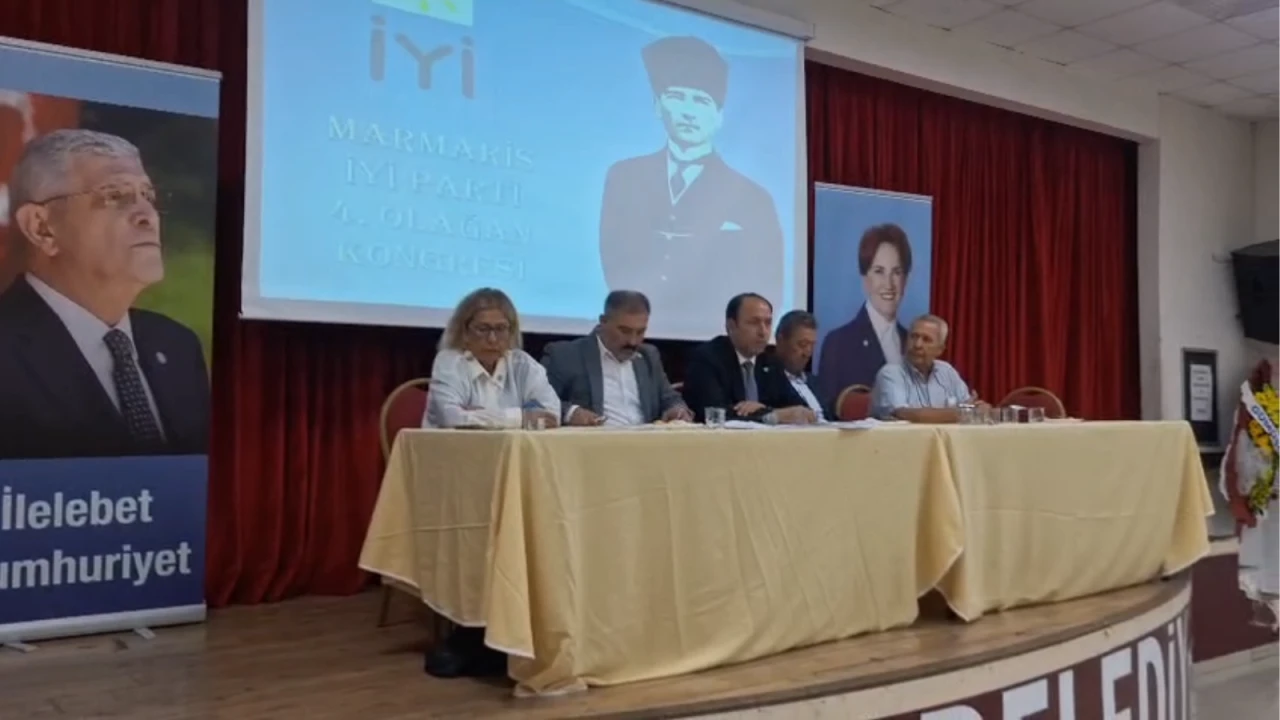 İYİ Parti Marmaris İlçe Başkanlığı'na Osman Özbek Seçildi