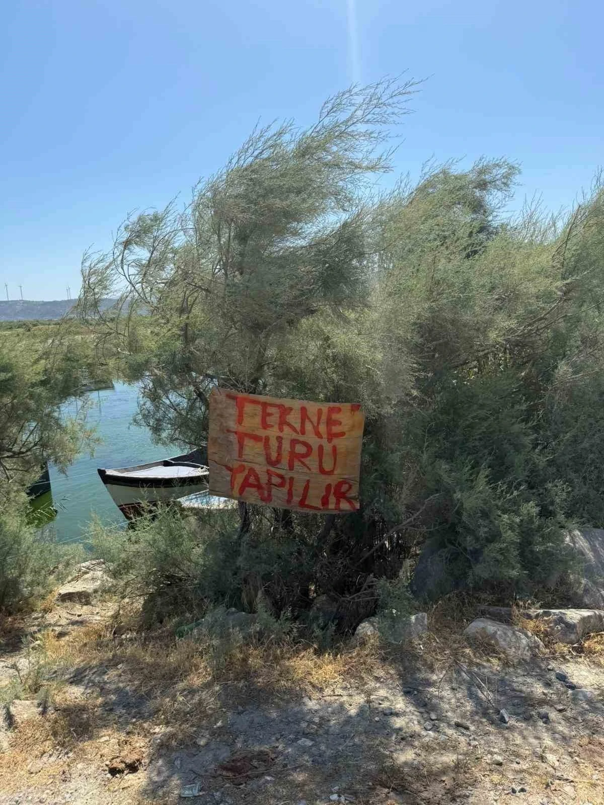 İzinsiz tekne turunu Jandarma sonlandırdı

