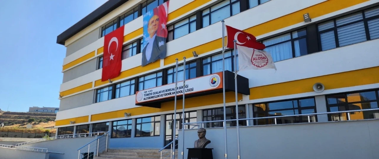 İzmir’den savunma sanayii için seçilen tek okul ALOSBİ MTAL oldu
