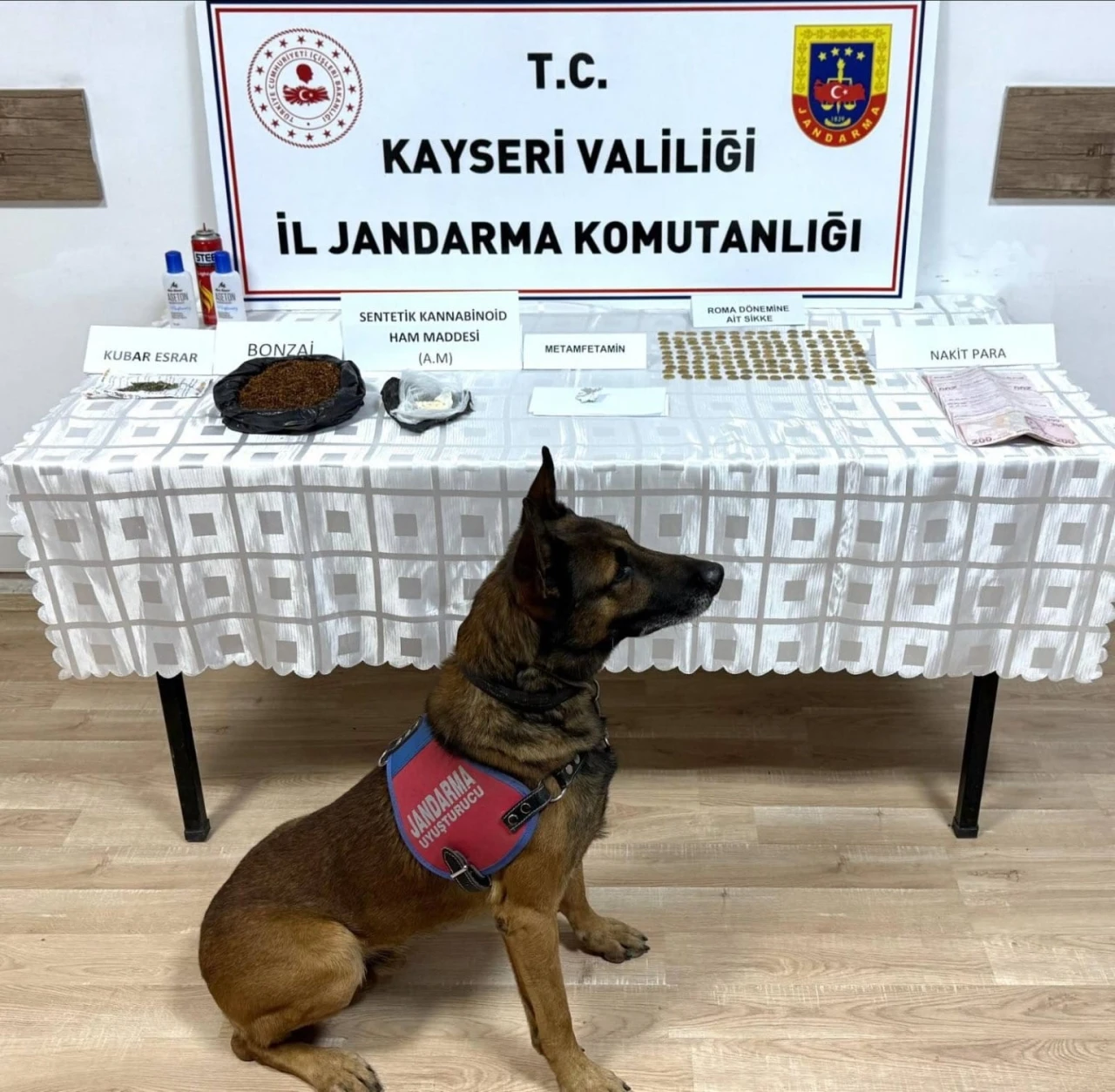 Jandarma’dan uyuşturucu operasyonu: 1 gözaltı
