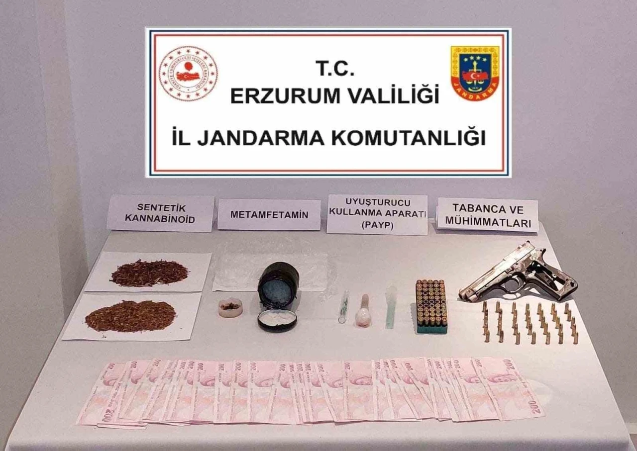 Jandarma’dan uyuşturucu operasyonu