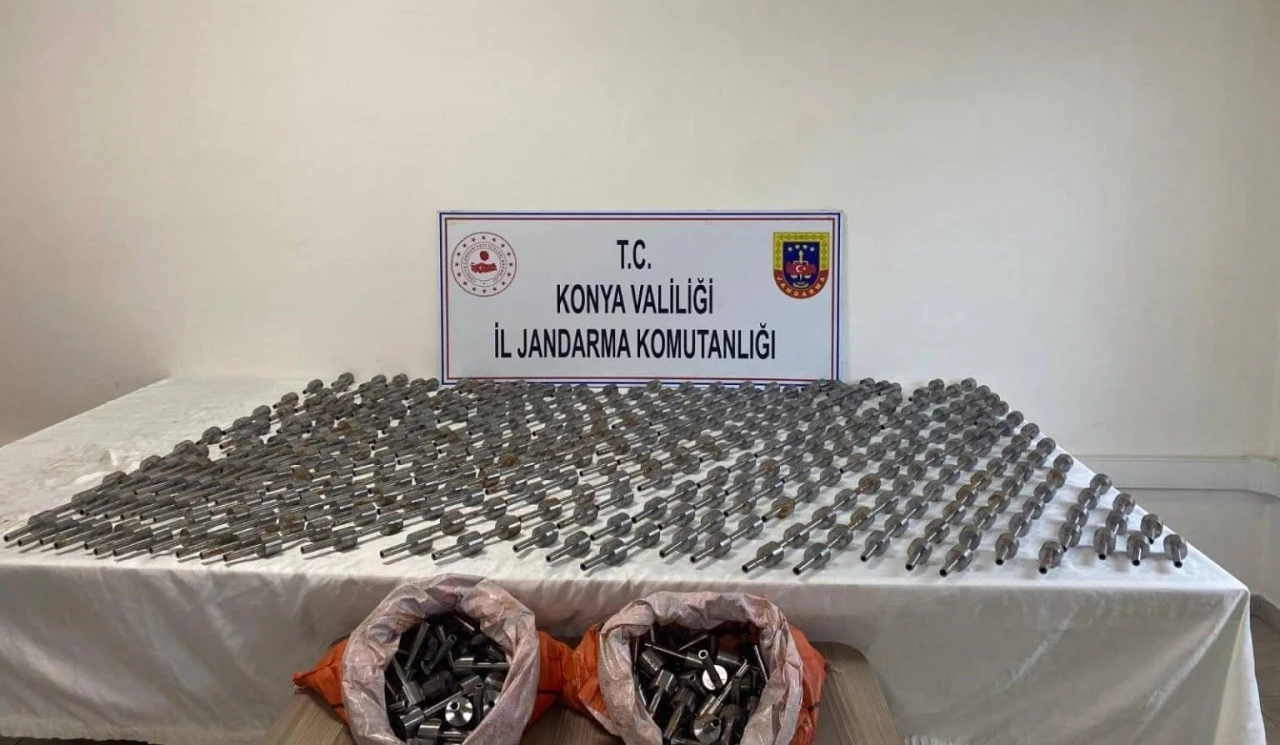 Jandarma ekipleri 586 adet tabanca namlusu ele ge&ccedil;irdi

