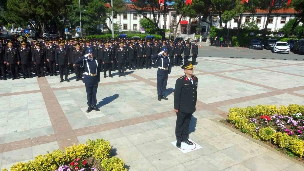 Jandarma&rsquo;nın 187. Kuruluş Yıl D&ouml;n&uuml;m&uuml; Muğla&rsquo;da t&ouml;renle kutlandı
