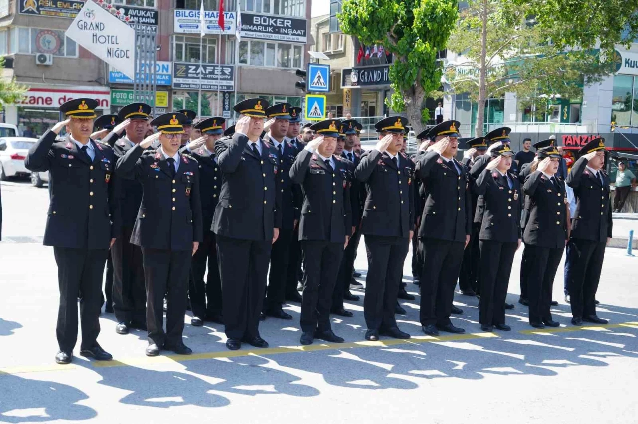 Jandarma Teşkilatı’nın 186. yıldönümü Niğde’de kutlandı
