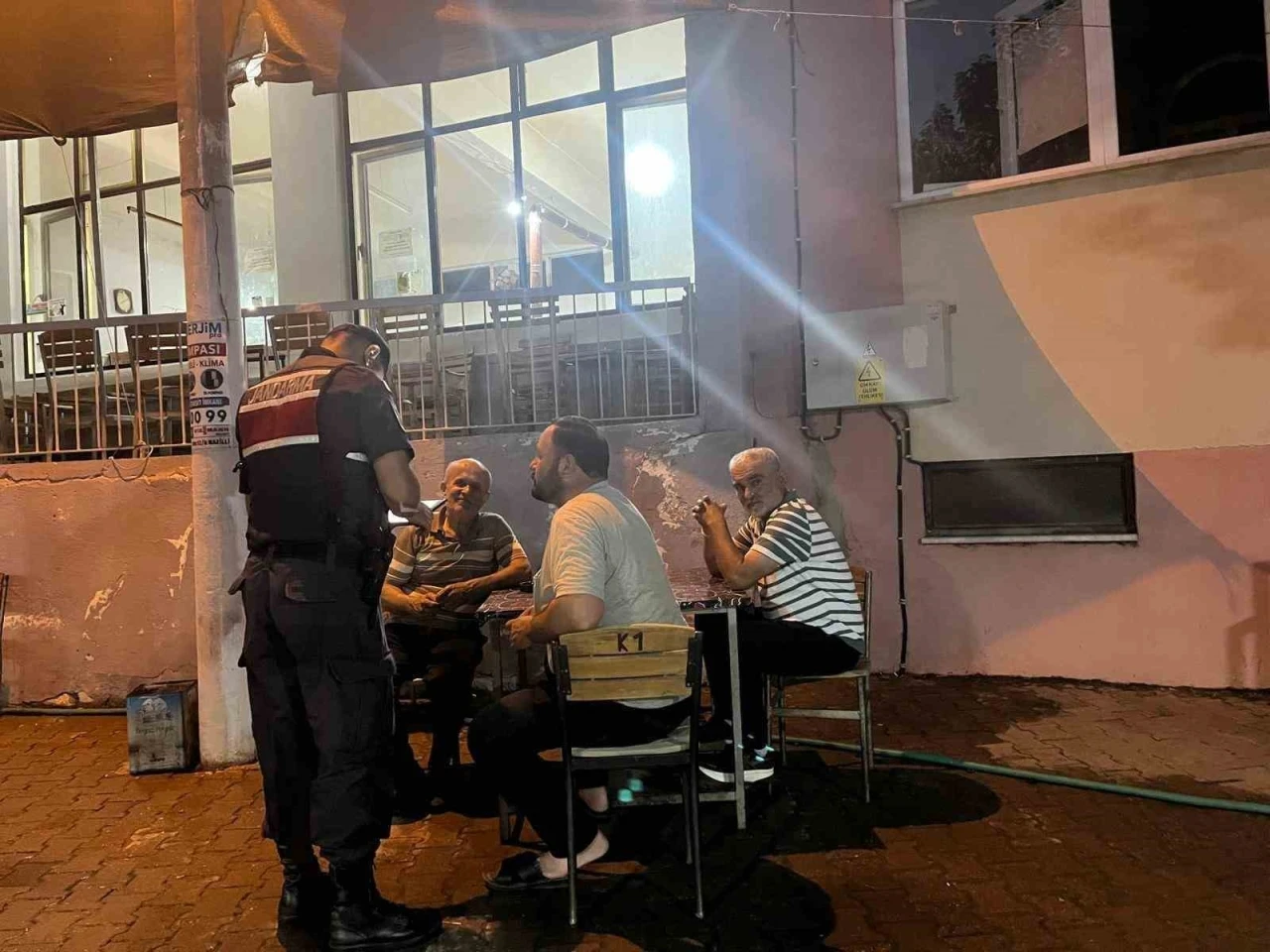 Jandarmadan sıcak nokta uygulaması
