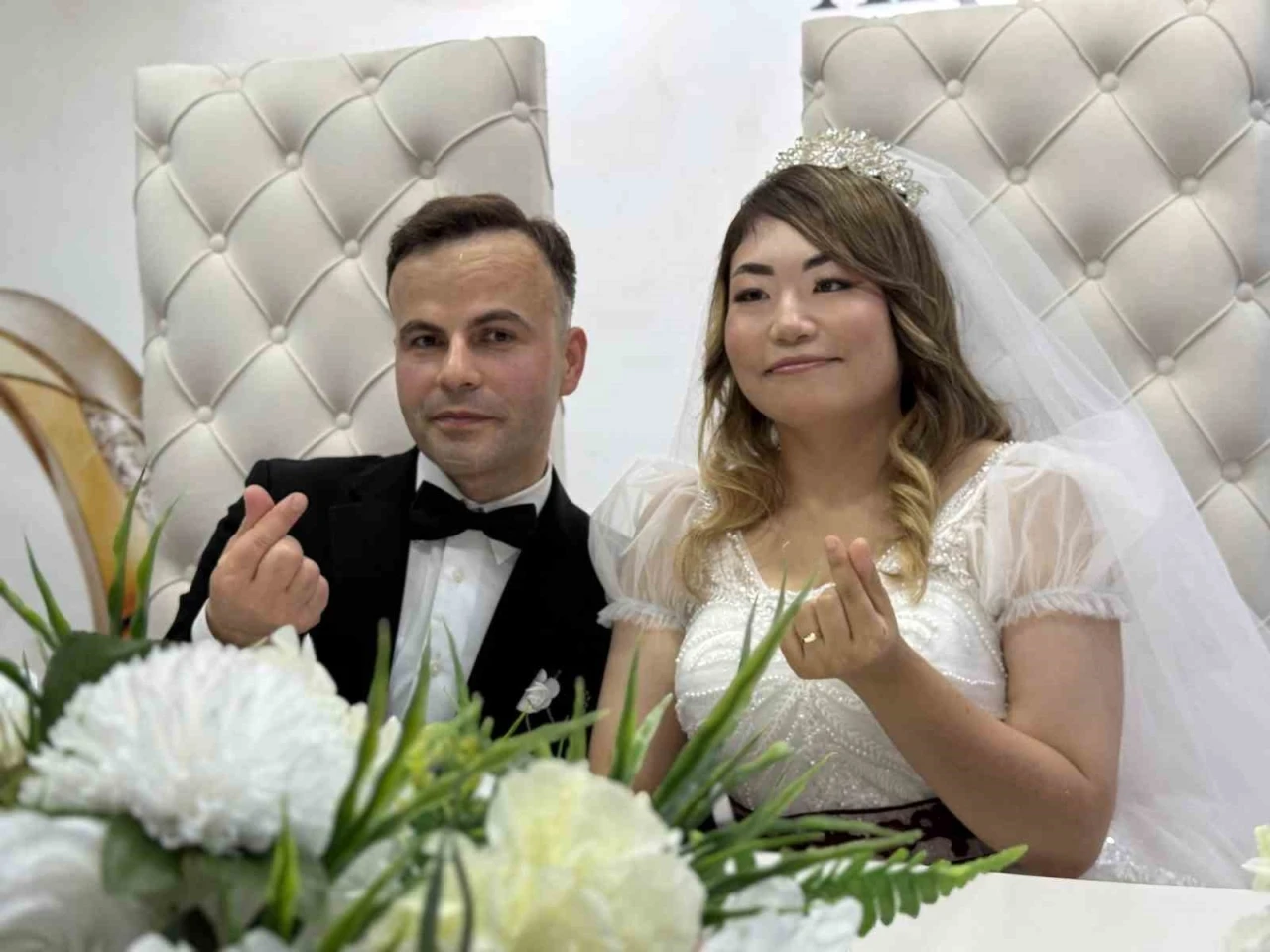 Japonya’dan Düzce’ye gelin geldi: 13 bin kilometrelik aşk
